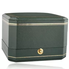 Подвеска "Сhevron" из белого золота с цитрином и бриллиантами